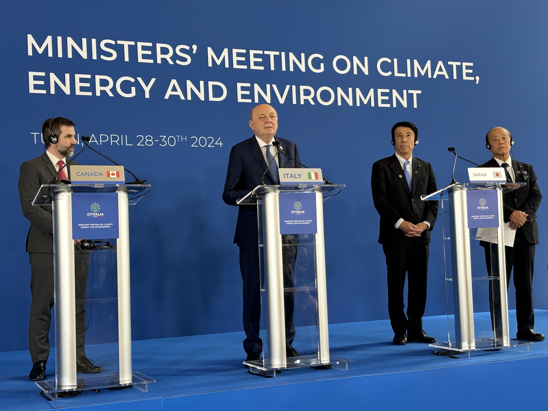 Triplicare le rinnovabili, ma anche la geotermia? I commenti di Pichetto e le conclusioni del G7