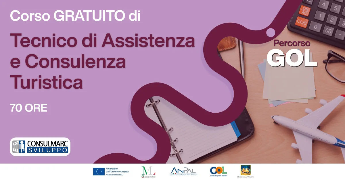 Percorso GOL - Tecnico di assistenza e consulenza turistica