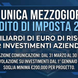 Credito di imposta ZES